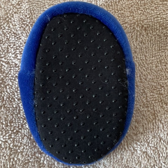 NHL Blue and White infant Edmonton oilers booties - Picture 5 of 6